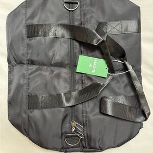 Black Duffel with vented shoe pouch